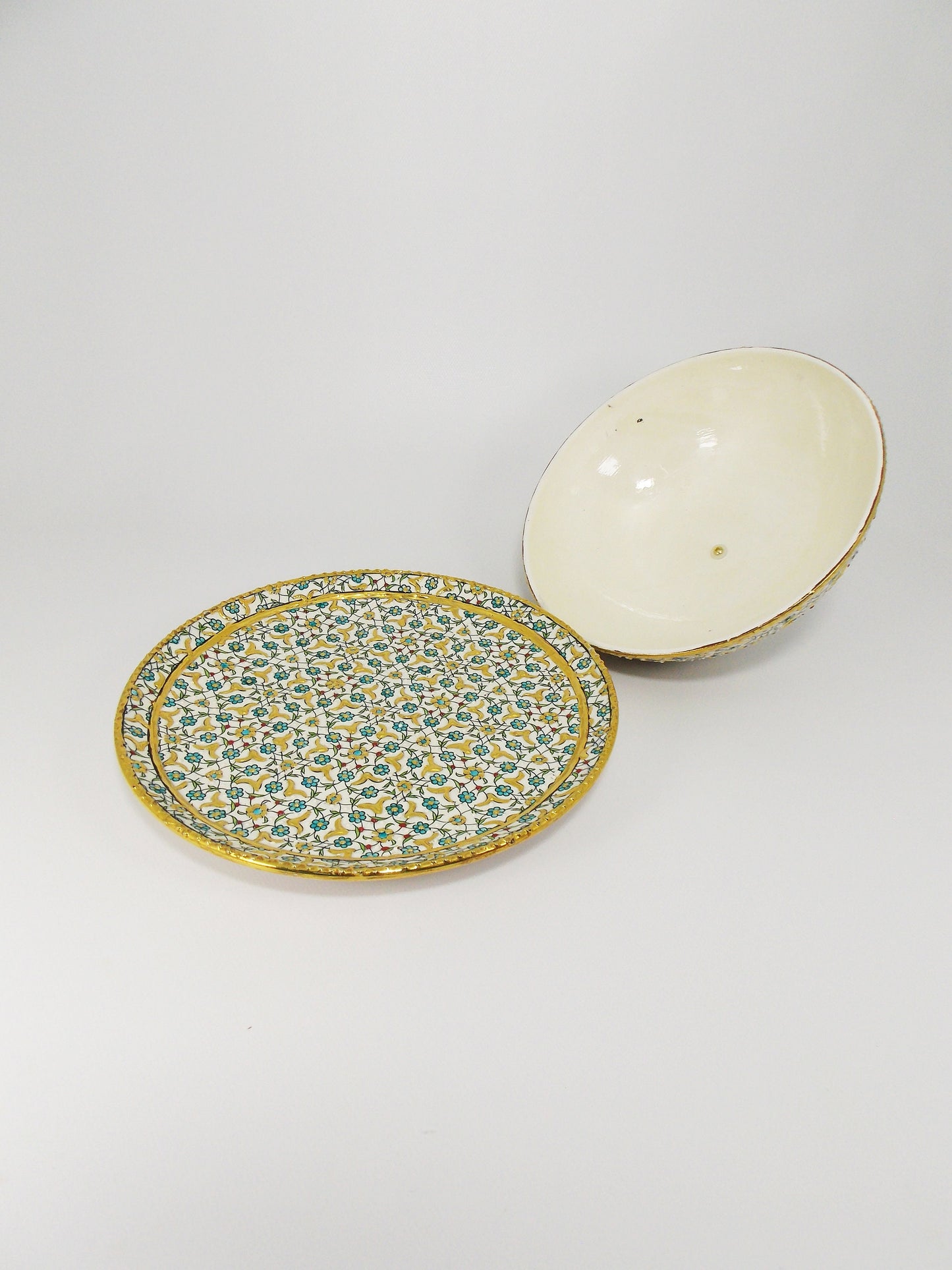 Handmade Ceramic Sugar Bowl with Gold Gilding – Unique Pottery Sugar Dish, Stylish Kitchen Accessory