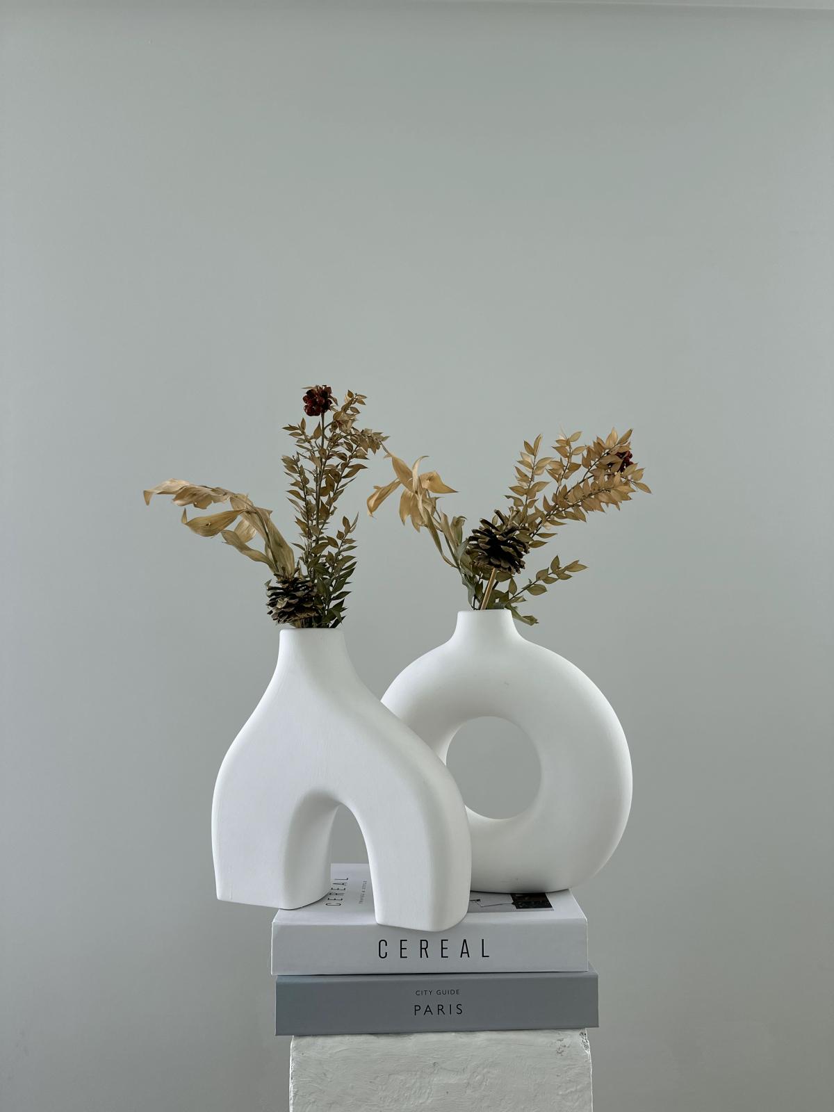 ceramic vase set, boho vase, handmade vase, modern vase, scandi vase, minimalist vase, clay vase, vase decor, pottery vase, diy vase