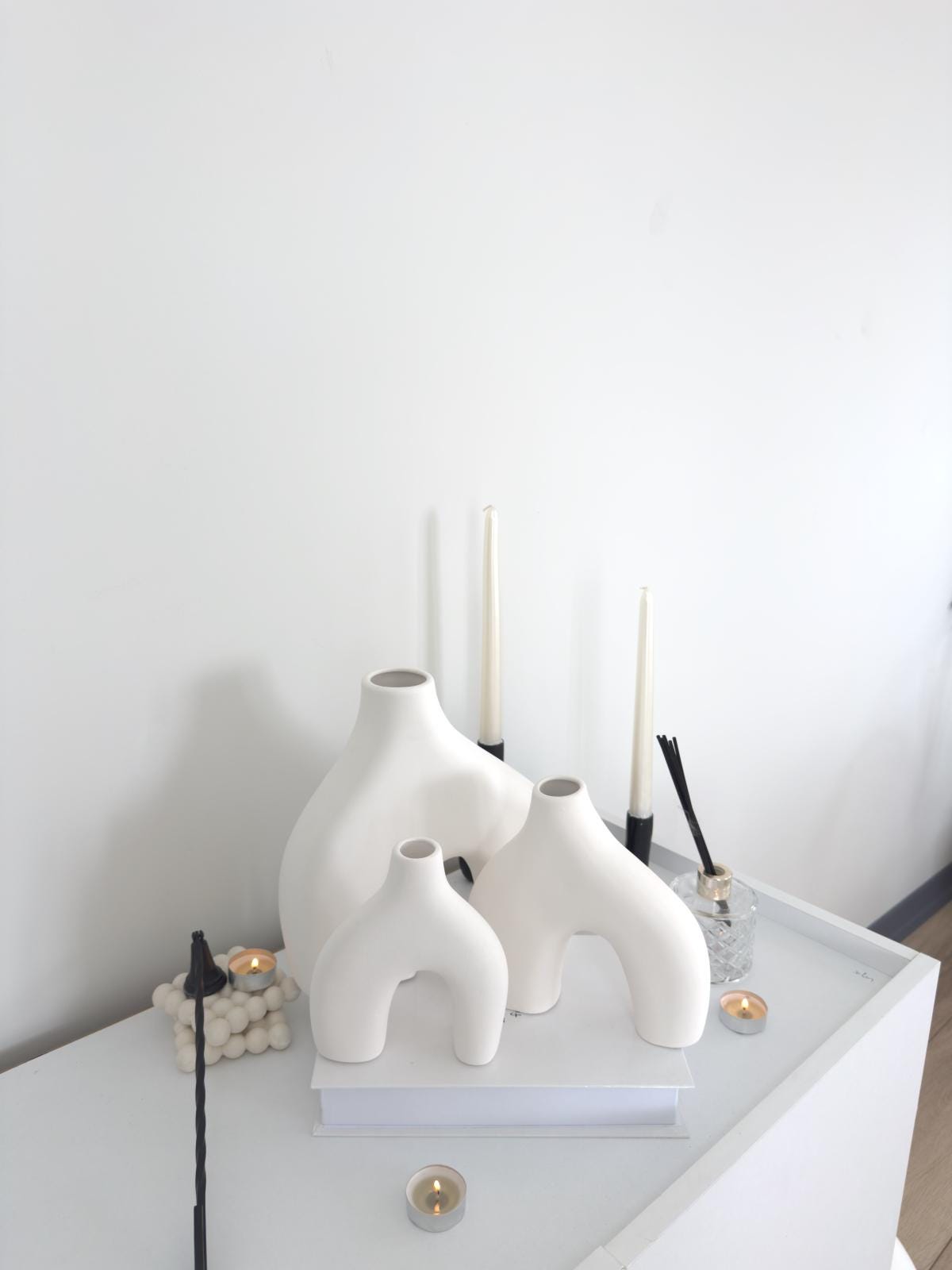 ceramic vase, boho vase, handmade vase, modern decor, pottery vase, scandinavian vase, flower vase, minimalist home decor