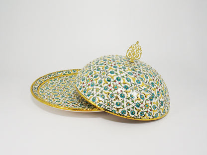 Handmade Ceramic Sugar Bowl with Gold Gilding – Unique Pottery Sugar Dish, Stylish Kitchen Accessory