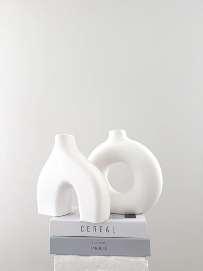 ceramic vase set, boho vase, handmade vase, modern vase, scandi vase, minimalist vase, clay vase, vase decor, pottery vase, diy vase