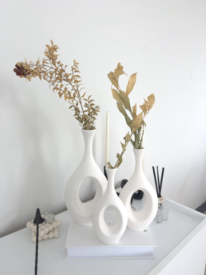 orion vase, ceramic vase, handmade vase, scandi vase, boho vase, modern vase, diy vase, clay vase, matte vase, minimalist vase