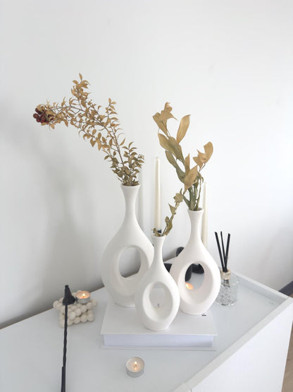 orion vase, ceramic vase, handmade vase, scandi vase, boho vase, modern vase, diy vase, clay vase, matte vase, minimalist vase